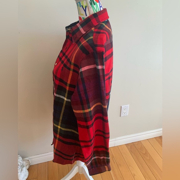 NWOT Polo Ralph Lauren Red Plaid Shirt 100% Cotton - Picture 3 of 8